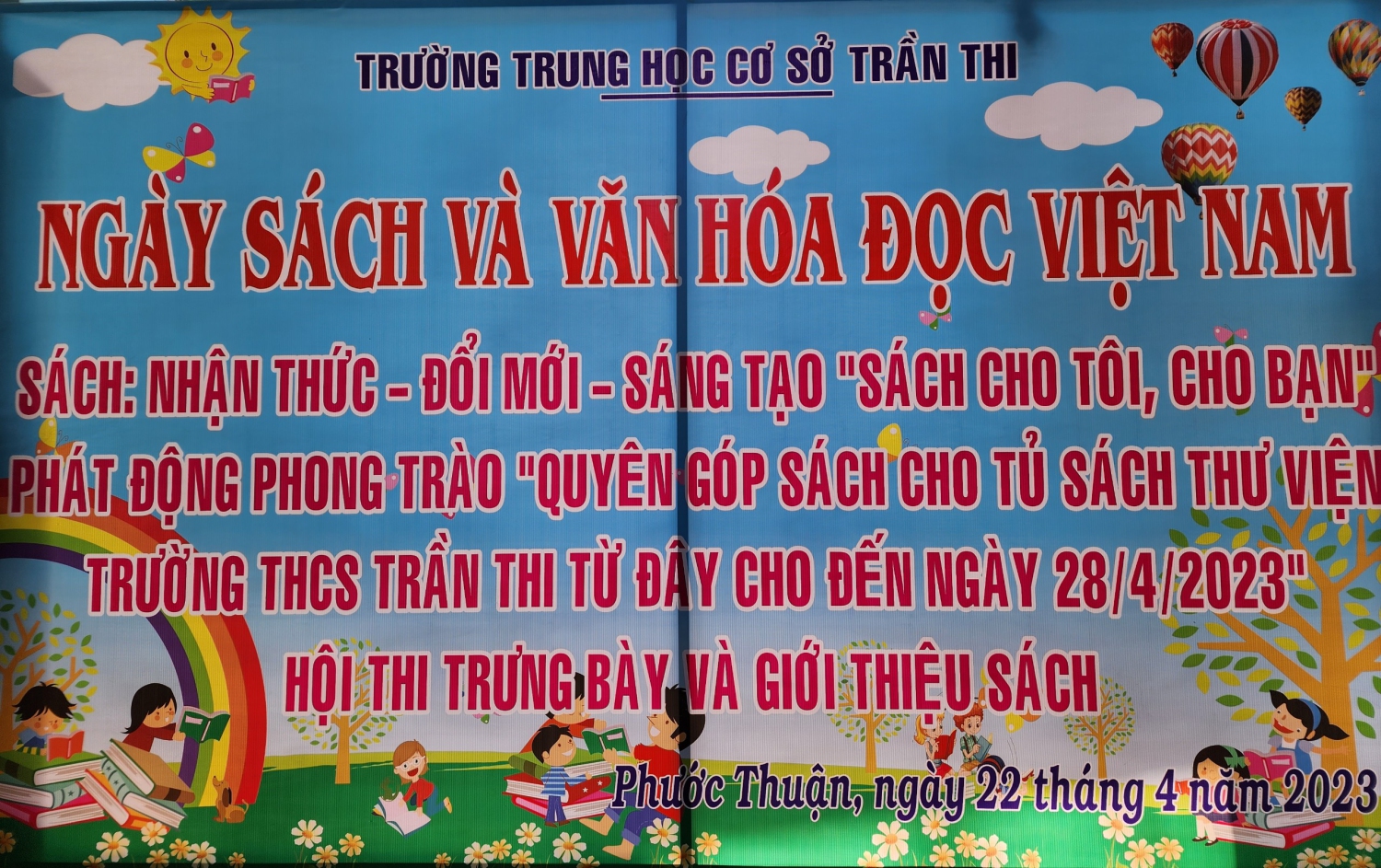 Ngày sách và văn hóa đọc Việt Nam năm 2023